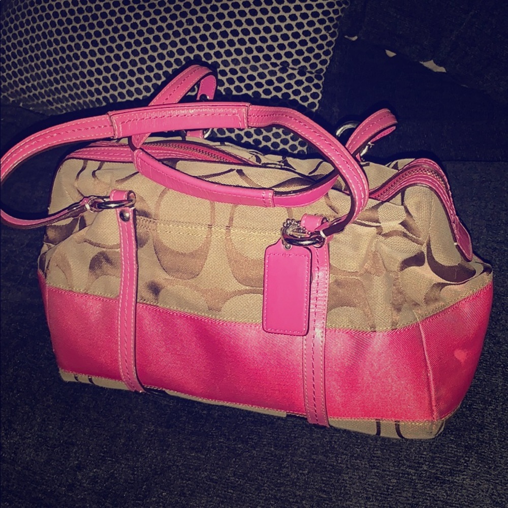 Coach bag slightly used